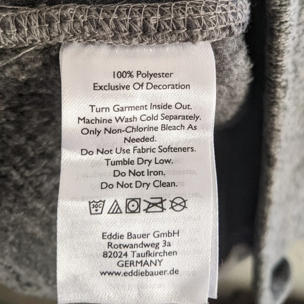 Eddie Bauer Pullover Sweater Fleece